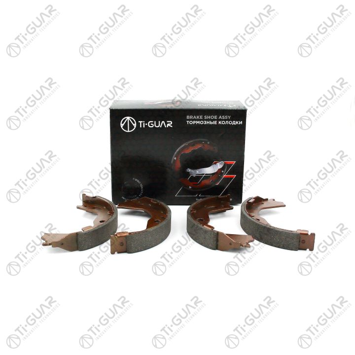 Тормозные колодки (РУЧНОГО ТОРМОЗА) TG-4521/FN0666* Ti·GUAR (комплект 4шт.)
