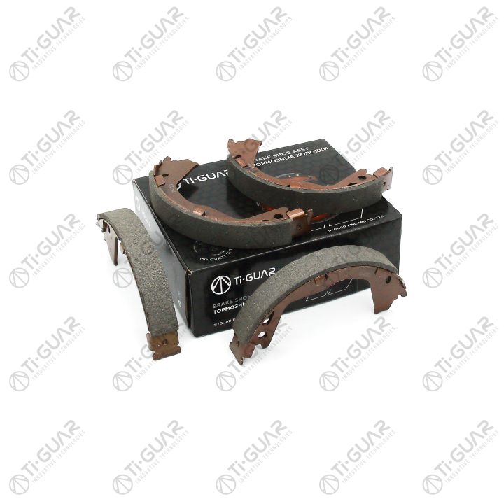 Тормозные колодки (РУЧНОГО ТОРМОЗА) TG-4521/FN0666* Ti·GUAR (комплект 4шт.)