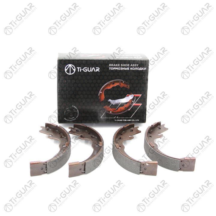 Тормозные колодки ( КОМПЛЕКТ 4ШТ. РУЧНОГО ТОРМОЗА) TG-0570/FN0570* Ti·GUAR