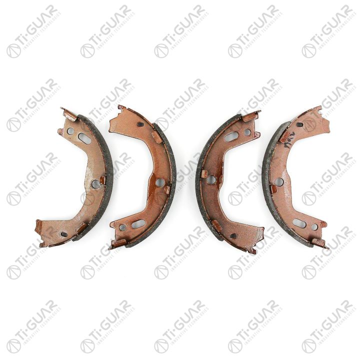 Тормозные колодки (РУЧНОГО ТОРМОЗА) TG-4521/FN0666* Ti·GUAR (комплект 4шт.)