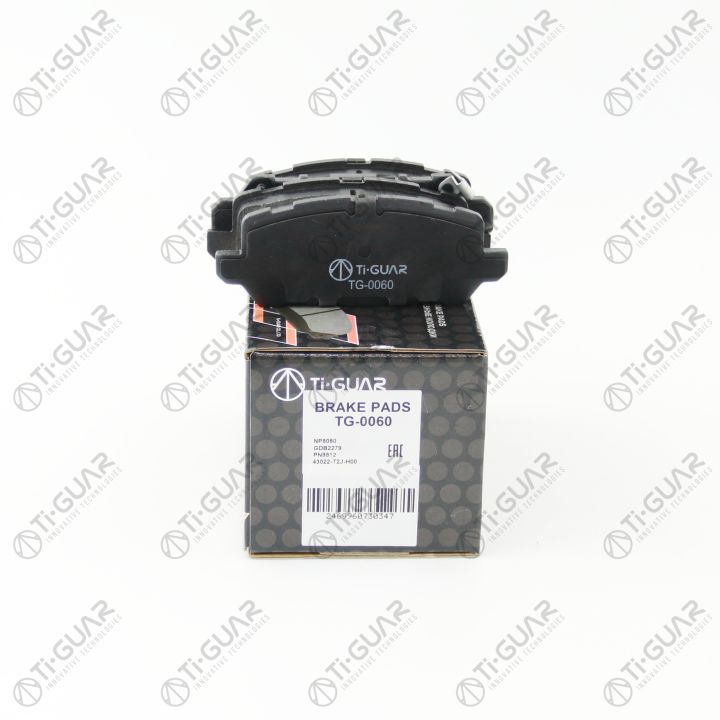 Тормозные колодки TG-0060/PN8812* Ti·GUAR Тормозные колодки TG-0060/PN8812* Ti·GUAR